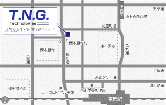 T.N.G.テクノロジーズへのアクセス